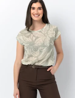 Dolman-sleeved T-shirt