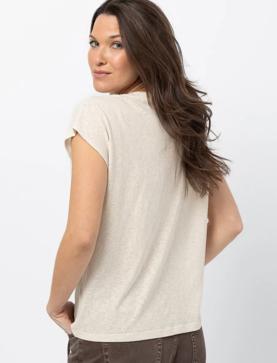 Dolman-sleeved T-shirt