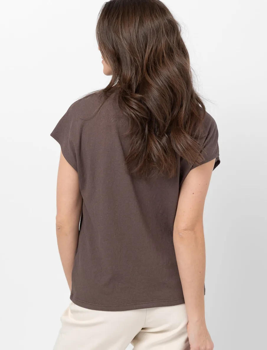 Dolman-sleeved T-shirt