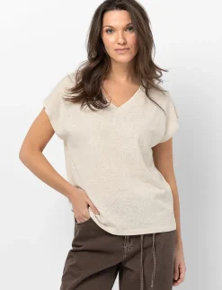 Dolman-sleeved T-shirt
