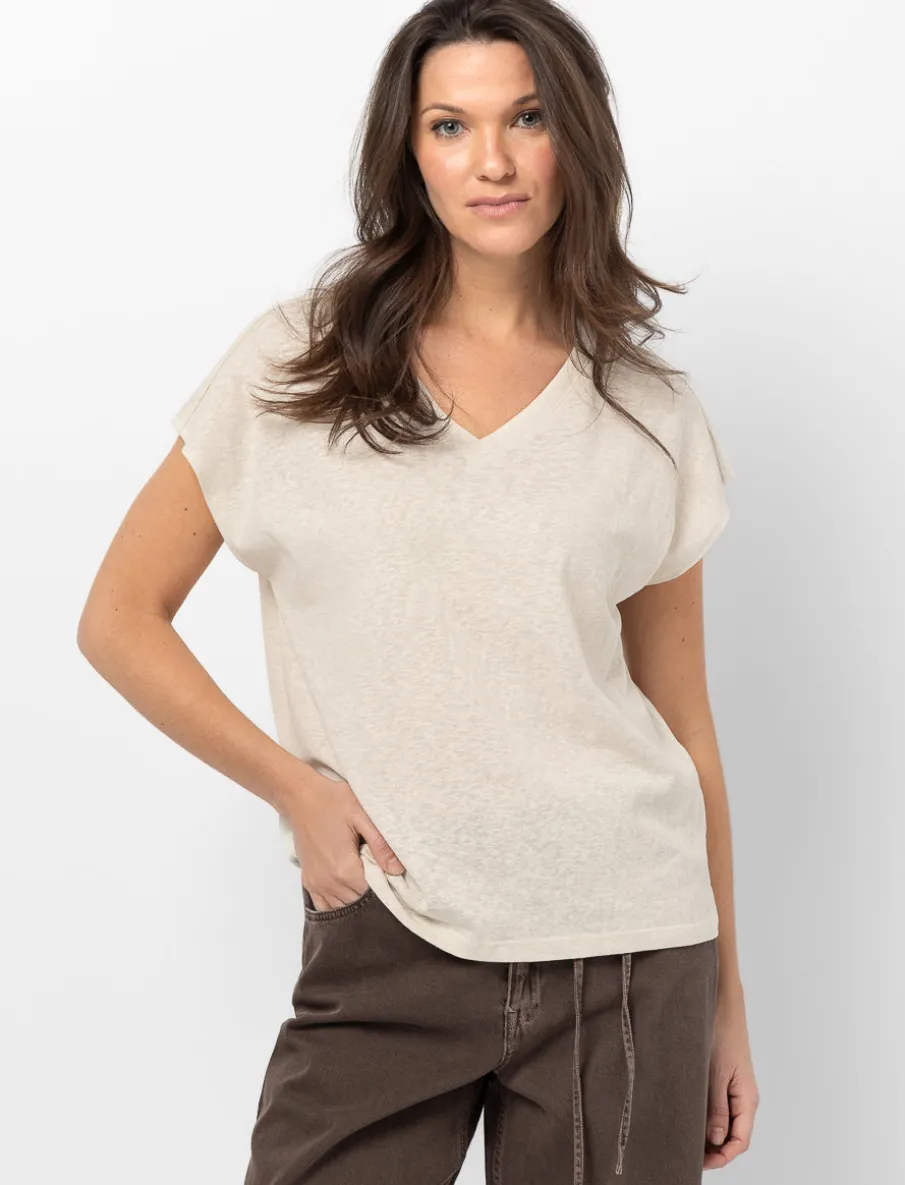 Dolman-sleeved T-shirt