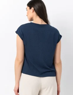 Dolman-sleeved T-shirt