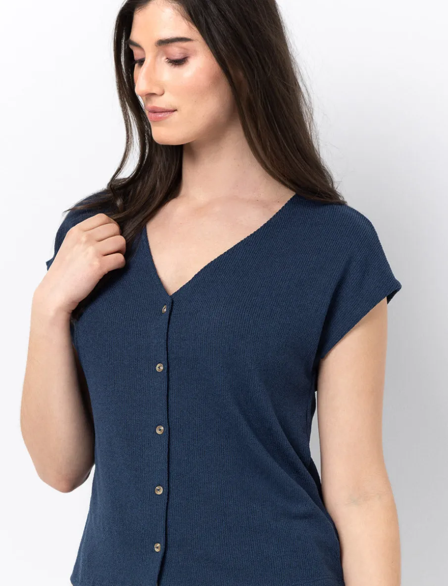 Dolman-sleeved T-shirt