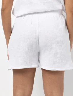 Double-gauze Cotton Shorts
