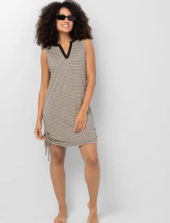 Drawstring Swim Cover-up Tunic