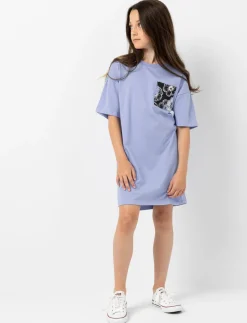 Dress T-shirt with Printed Pocket