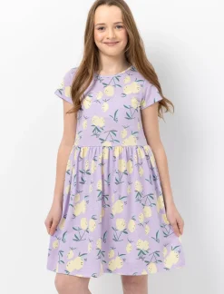 Dress with Lemon All-over Print