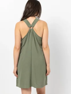 Dress with Wide Straps