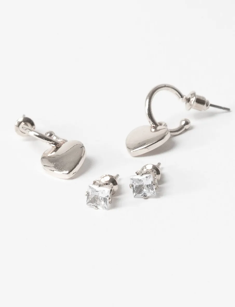 Earrings - 2 pairs