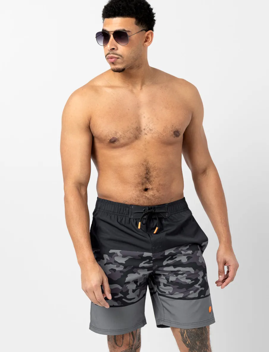 Elastic Waist Boardshorts