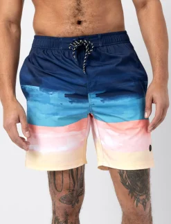 Elastic Waist Boardshorts