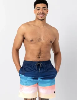 Elastic Waist Boardshorts