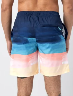 Elastic Waist Boardshorts