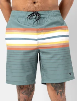 Elastic Waist Boardshorts