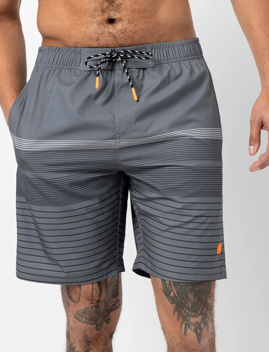 Elastic Waist Boardshorts