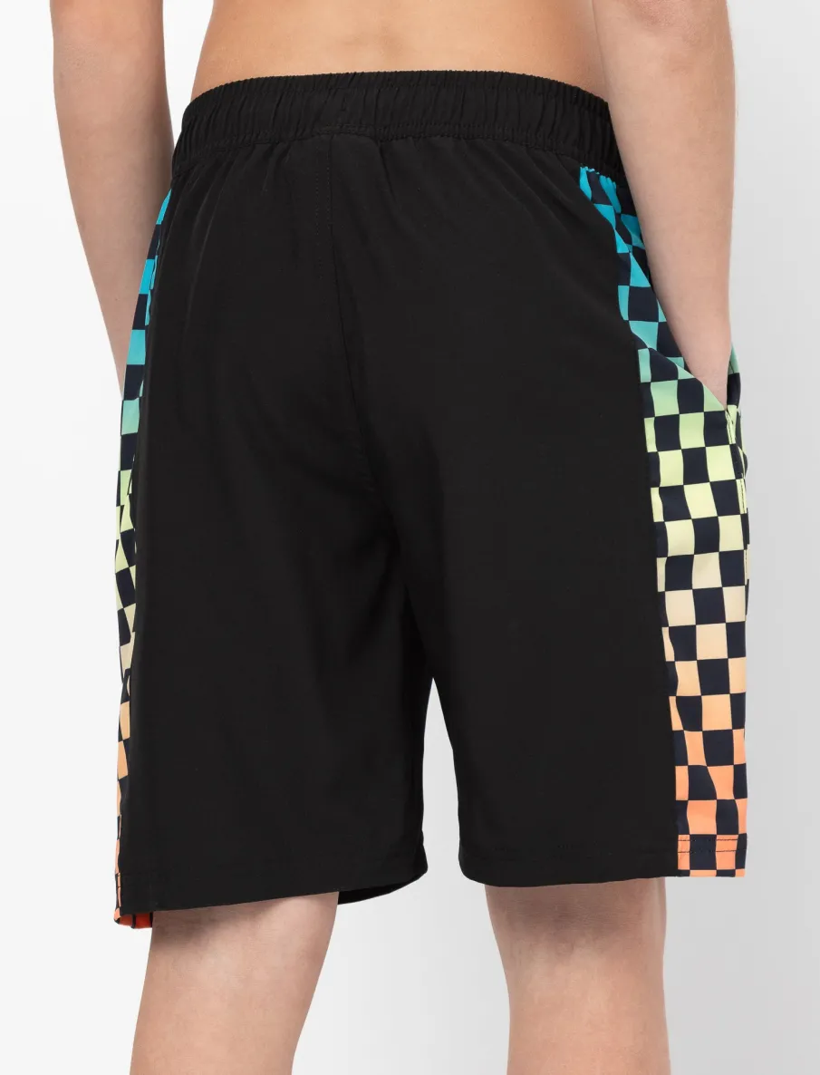 Elastic Waist Boardshorts - Teen Boys