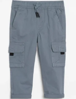 Elastic Waist Cargo Pants