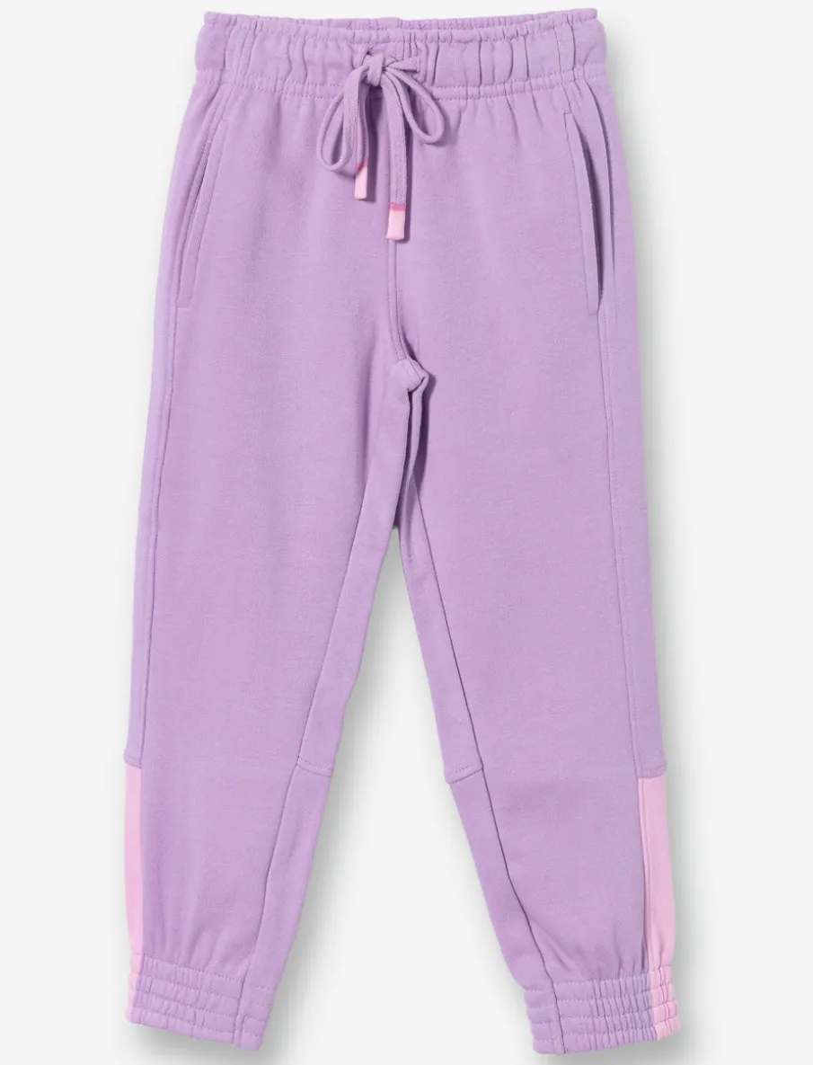 Elastic Waist Fleece Pants - Little Girls