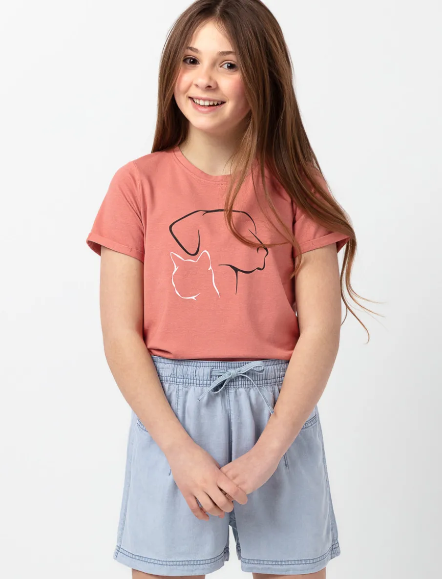 Elastic Waist Shorts