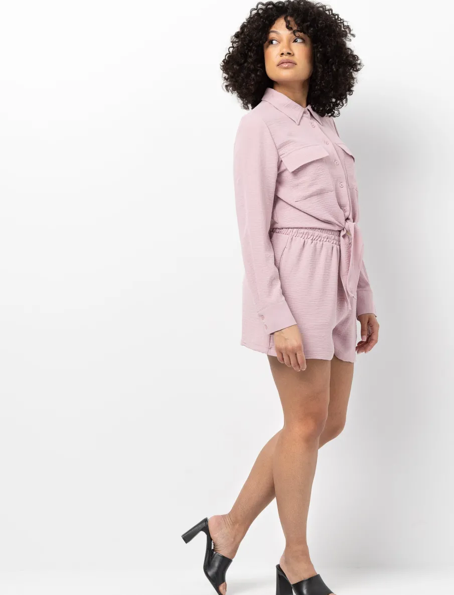 Elastic Waist Shorts