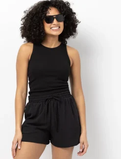 Elastic Waist Shorts