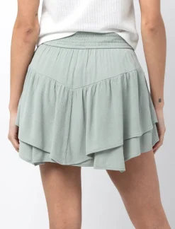 Elastic Waist Skort