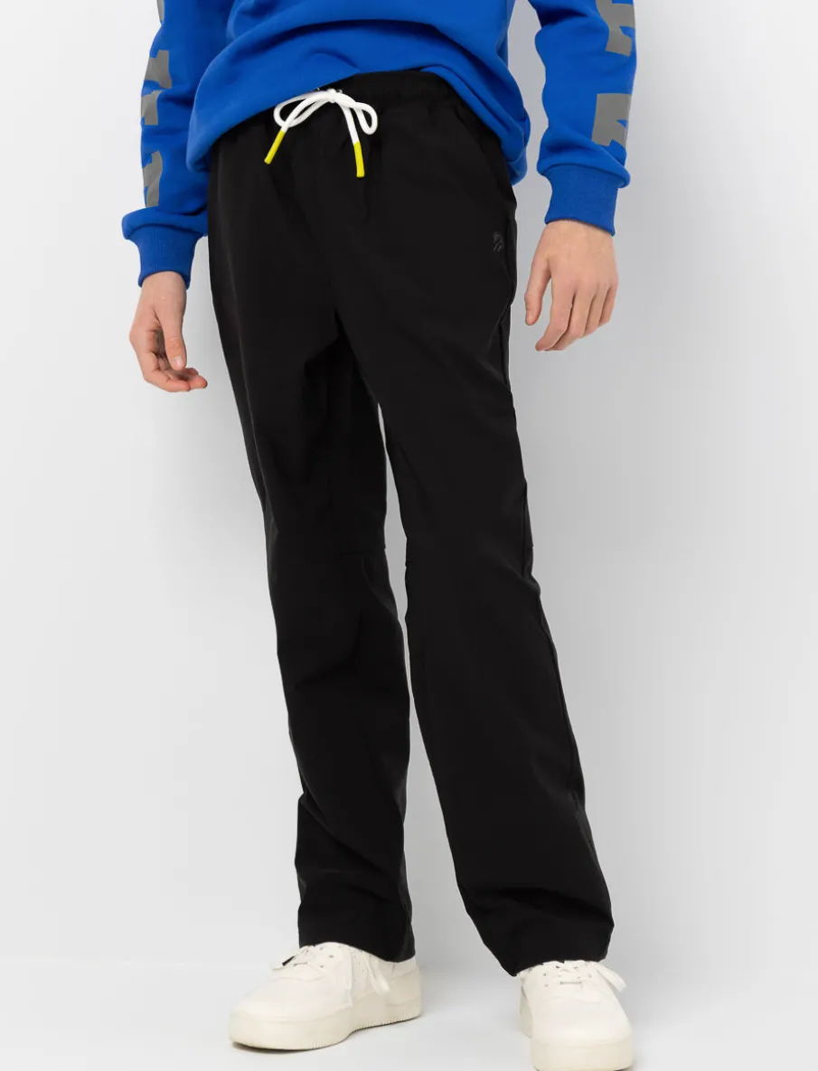 Elastic Waist Sports Pants - Teen Boys