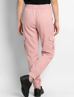 Elastic-waist Cargo Joggers