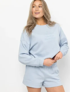 Elastic-waist Fleece Shorts