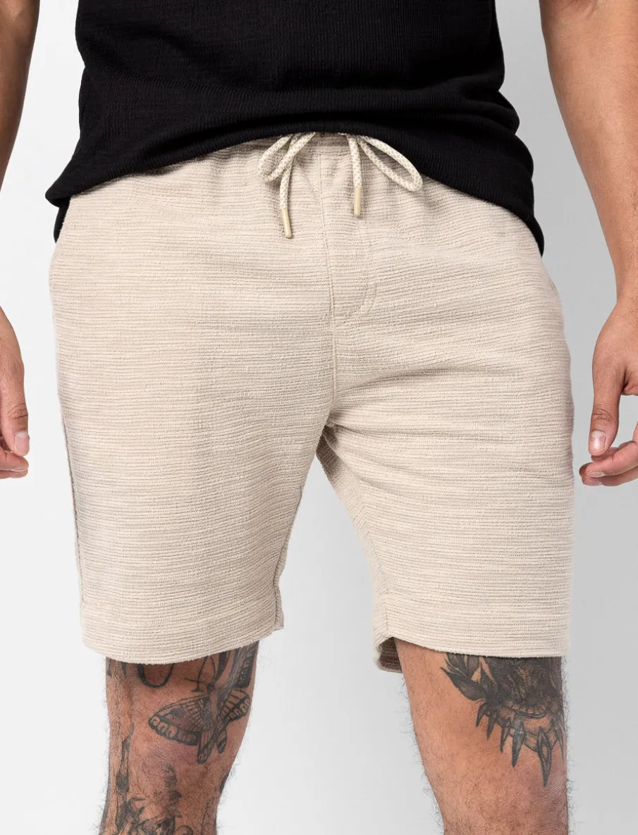 Elastic-waist Shorts