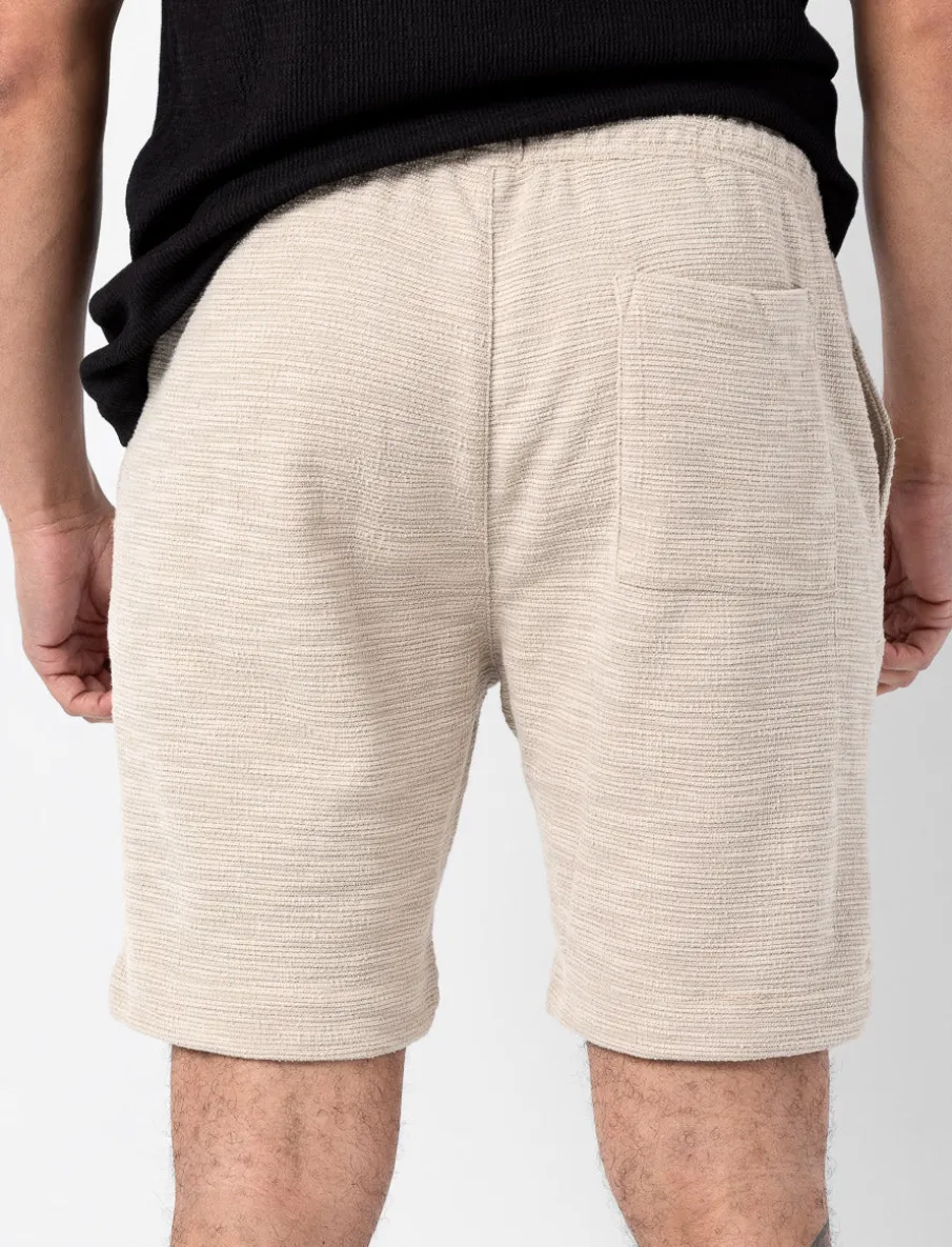 Elastic-waist Shorts