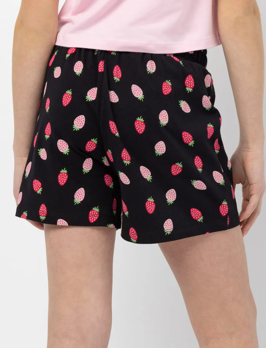 Elastic-waist Shorts