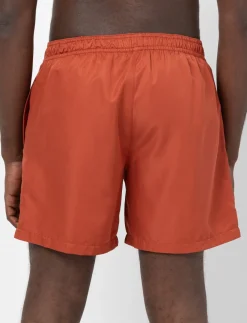 Elastic-waist Swim Shorts