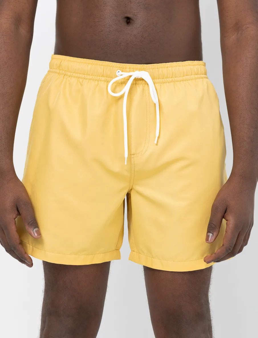 Elastic-waist Swim Shorts