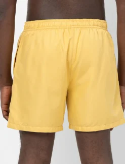 Elastic-waist Swim Shorts