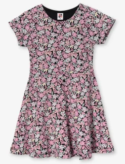 Elegant Floral Print Dress - Little Girl