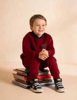 Embroidered Fleece Sweater - Little Boy