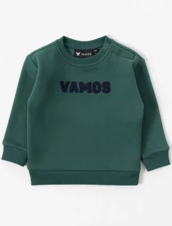 Embroidered Fleece Sweater - Baby Boy