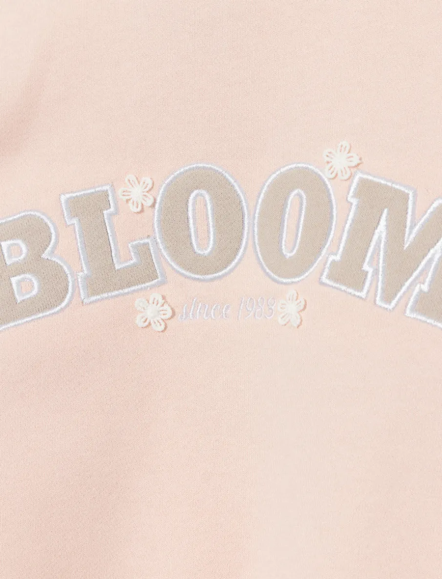 Embroidered Fleece Sweatshirt - Little Girl