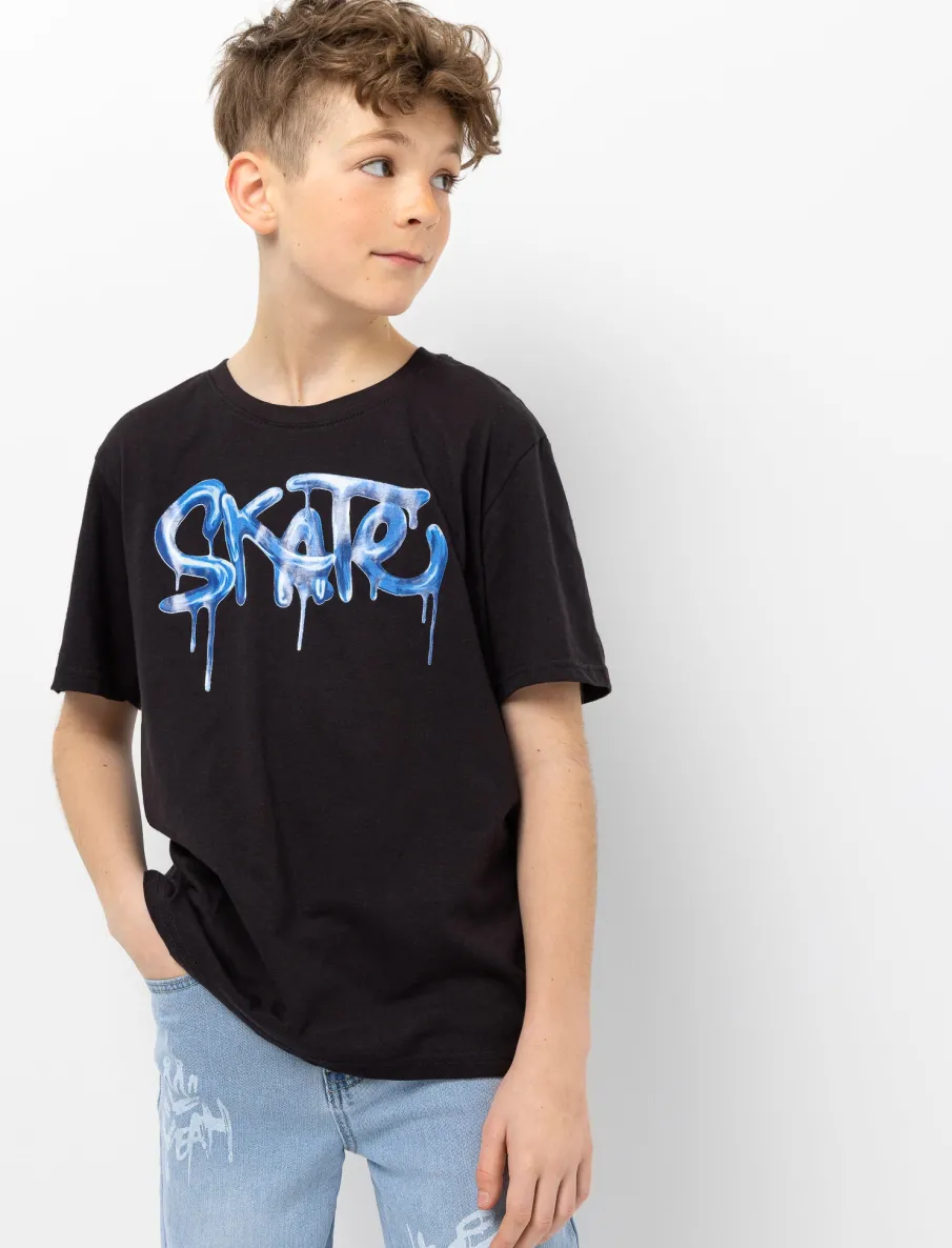 Essential Embossed Print T-shirt