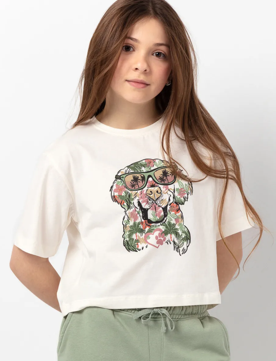 Essential Printed Crewneck T-Shirt