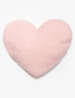 Faux Fur Heart Cushion