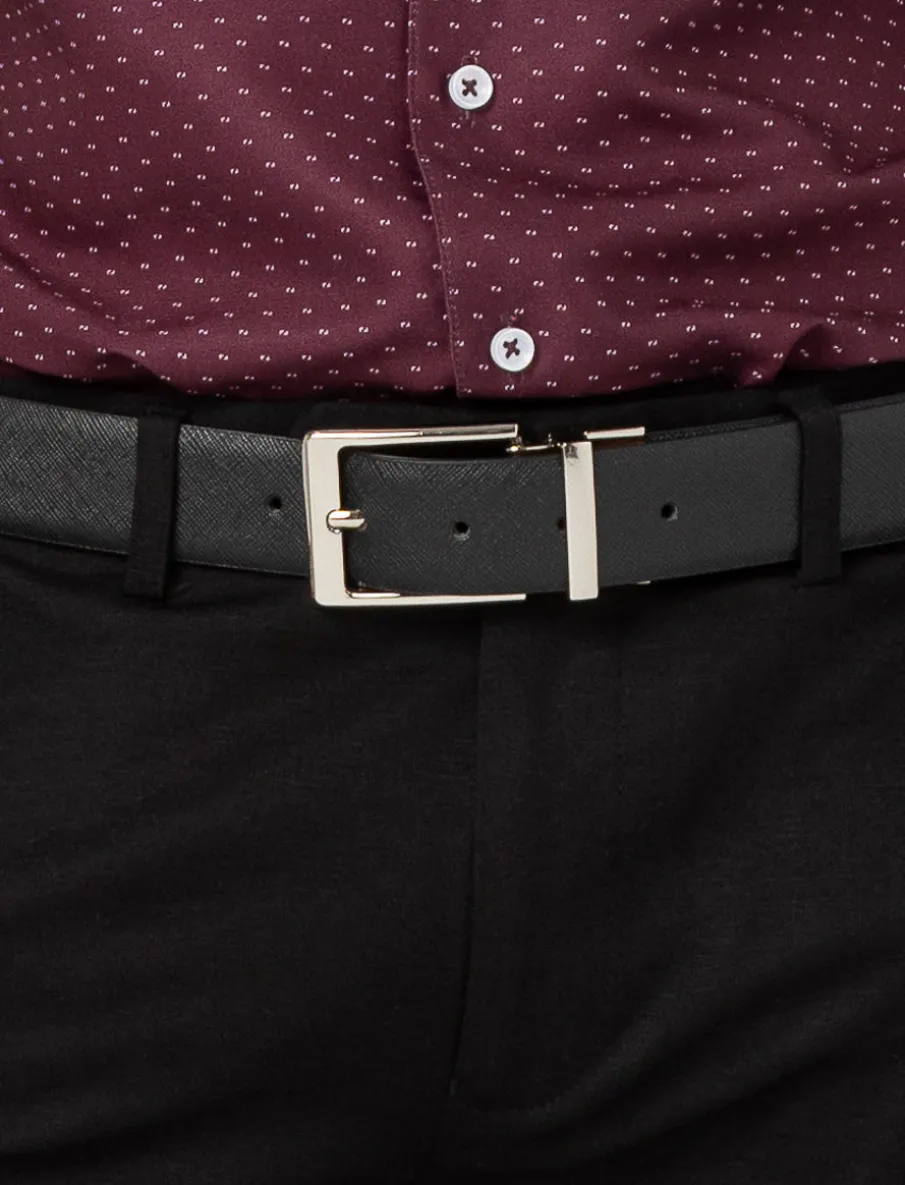Faux Leather Belt
