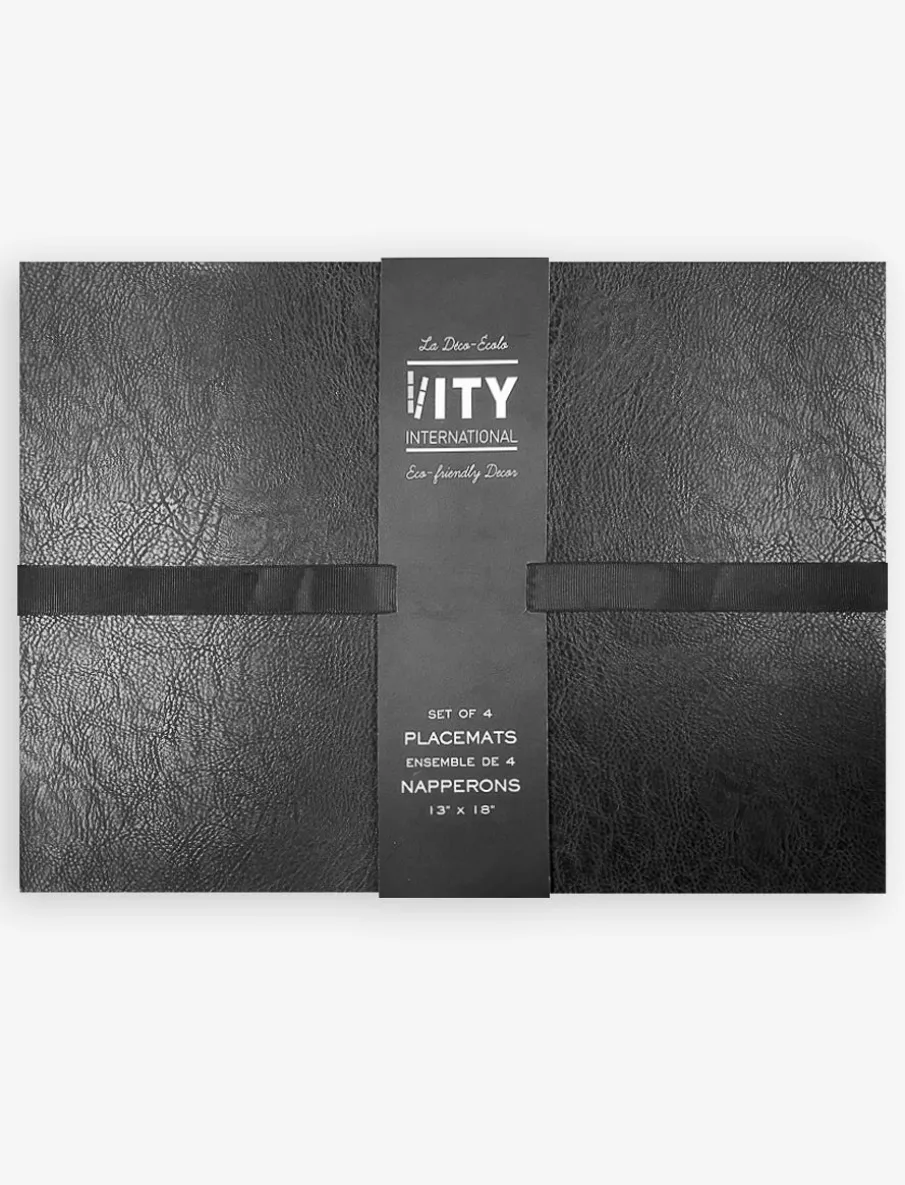 Faux Suede Placemats - Pack of 4