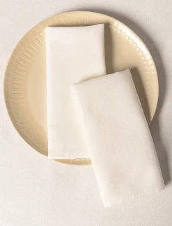 Faux-linen Table Napkins - Pack of 2
