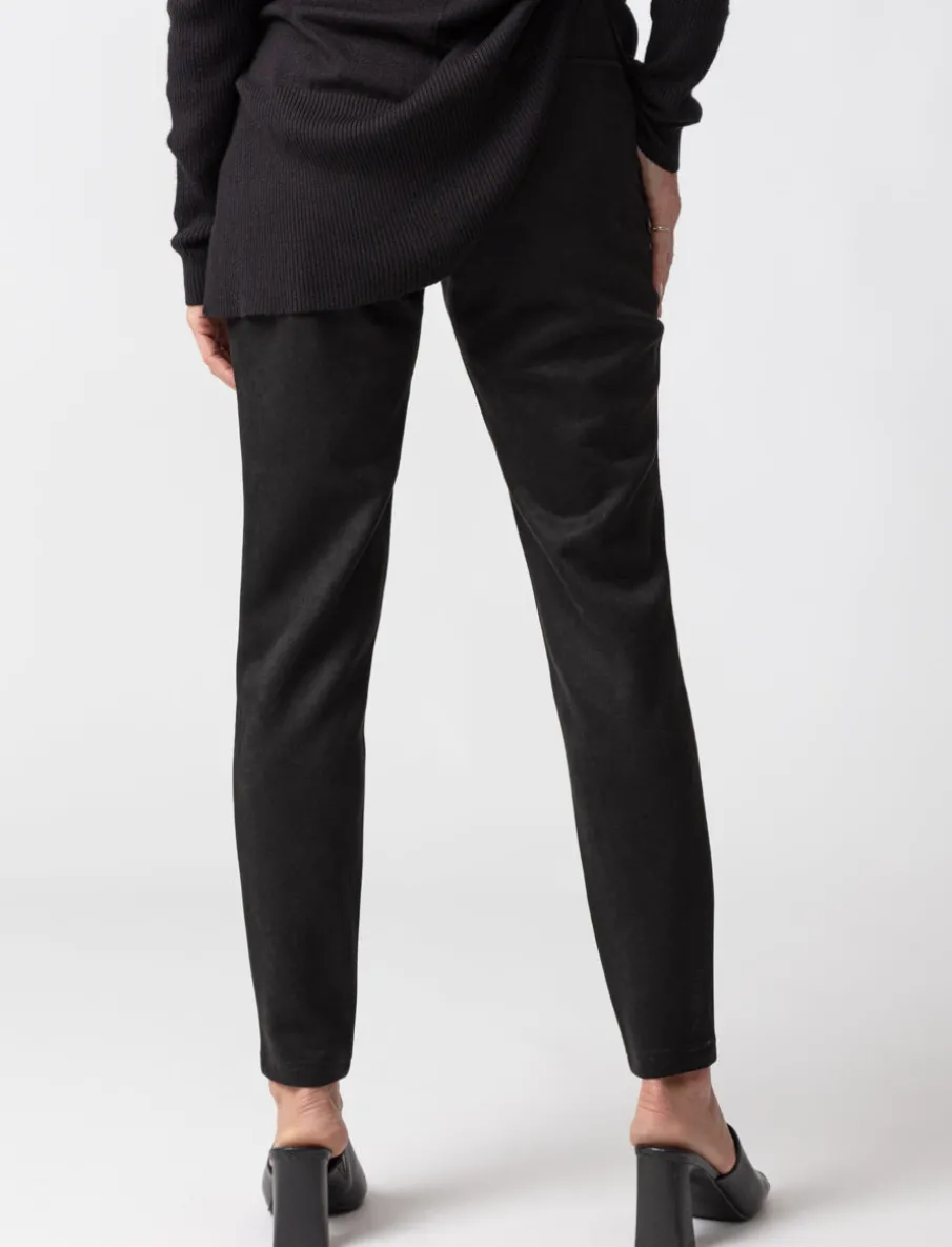 Faux-suede Leggings