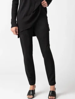 Faux-suede Leggings