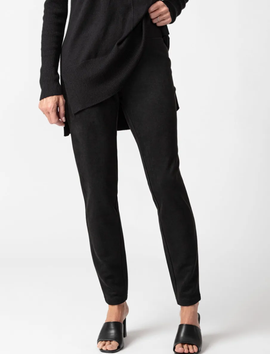 Faux-suede Leggings