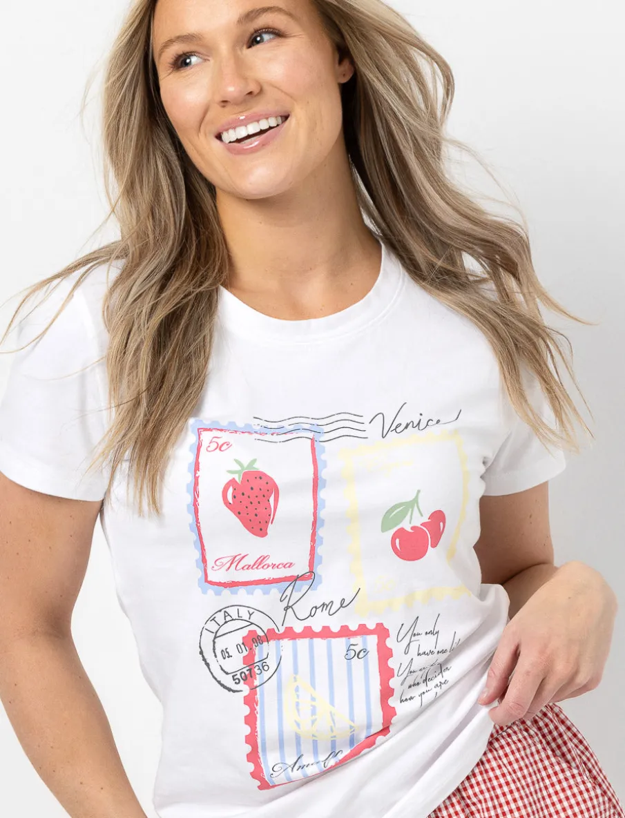 Fitted Crew-Neck T-Shirt