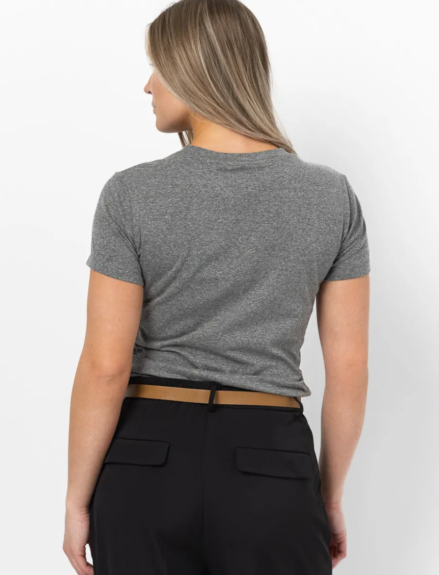 Fitted Crew-Neck T-Shirt